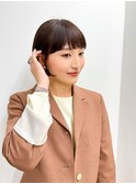 【長谷川】まるッとショートボブ