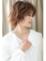 カバーヘア イヴ 戸頭店(COVER HAIR EVE)&nbsp;大人かっこいいくせ毛風春パーマボブウルフTb3戸頭20代30代40代