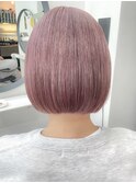 ブリーチダブルカラーピンクベージュイルミナカラーハイトーン