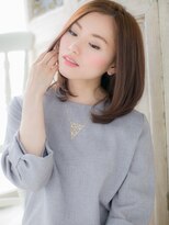 クオーレ ヘア アンジュ 水戸店(CUORE HAIR ange)&nbsp;水戸/髪質改善マチルダボブ/ピンクベージュ/インナーグレージュc