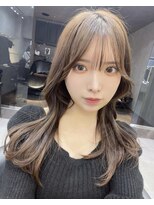 韓国レイヤー/韓国風/ボブ/髪質改善/黒髪/ブリーチなし〔池袋〕