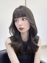 【MAINESTYLE】前髪ぱっつんヘア