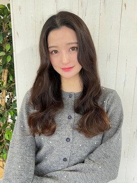 アグ ヘアー キャロル 北越谷店(Agu hair carol) 《Agu hair》エフォートレスウェーブ×numberA.ベースケアミルク