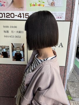 サロンドミルク 溝の口店(salon de MiLK) 20代30代40代/ボブ/ミニボブ/イルミナカラー［溝の口］