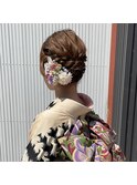 振袖ヘアセット