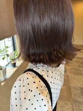 イロハ(iroh) 結べるボブ/ナチュラルブラウンカラー/頭浸浴