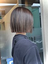 ローレン(LOREM) ぱつっとボブ/ストレートボブ/コンパクトボブ/ハイライト