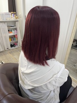 ラムーア(Rahm.) レッドカラー◎ブリーチあり
