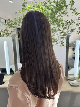 ビビバイベル(BiVi by BHEL) ショコラグレージュブリーチなしダブルカラー髪質改善