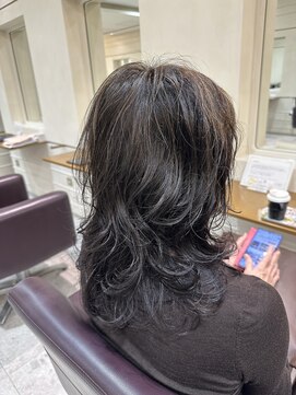 松本平太郎美容室 銀座パートツー(PART2) ミディアムパーマスタイル