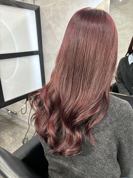 アイ(_i) #イルミナカラー#ピンクブラウン#ピンクラベンダー