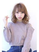 ウェーブミディアムゆるカール