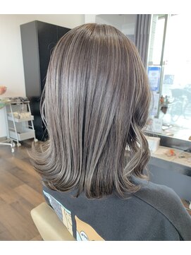 美容室 スタイルエキシティ(STYLE EKI CITY) ハイライトカラー/グレージュ/デザインカラー/艶髪/Aujua