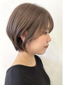 お手入れ簡単ショートボブ♪