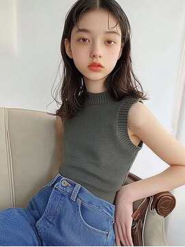 ムーク 平塚(MUUK) 【MUUK平塚/平塚駅】ミディアムボブ/イルミナカラー/パーマ