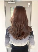 色気くびれ韓国ヘア顔周りカット美髪チェリーブラウン【横浜】