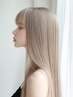 【なりたい色を叶える】ケアブリーチ2回＋カラー＋うるツヤトリートメント