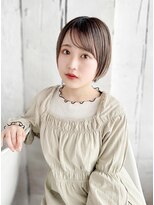 ヘアメイク ナル(hair make nalu)&nbsp;つや感ハイトーンショート