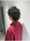 【メンズ】波巻きスパイラルパーマ