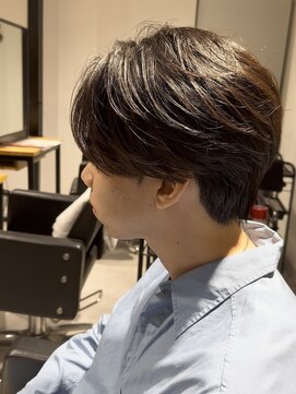 オーシャン トーキョー コウベ(OCEAN TOKYO KOBE) ニュアンスパーマダウンパーマ黒髪韓国マッシュフェザーパーマ