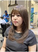 ロングウルフカット/レイヤーウルフ/顔まわりレイヤーカット