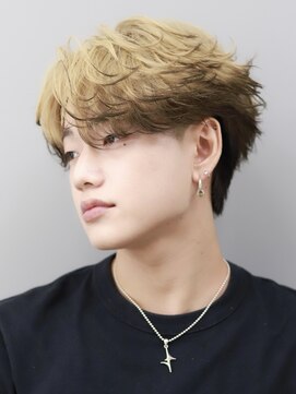 アーバンスタジオトウキョウ 下北沢店(URBAN STUDIO TOKYO) こぼれバングニュアンスフェザーショート【下北沢/men's】