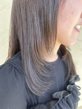 2席のみの美容室 アナイス(Anaiss) くびれヘア/アプリコットオレンジ/夏のヘアアレンジ/蟹江