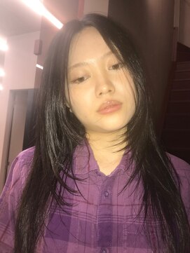 フェンヘアーアイス 中目黒(Fen.hair ici) 大人美人艶カラーベージュ小顔カット透明感レイヤーロング