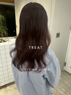 トリート 千葉店(TREAT) ピンクブラウン/秋カラー/暖色カラー