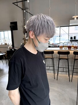 ベルポール(Bell port) メンズホワイトシルバー