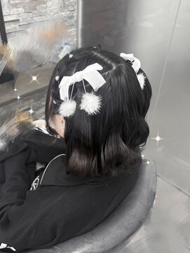 オズ 梅田店(OZ) 編み込みハーフツイン