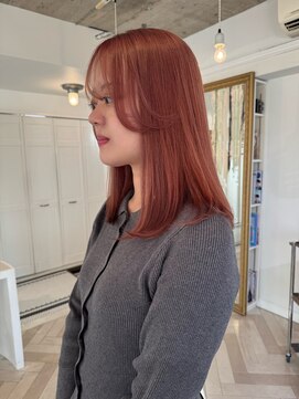 ノーカ 代官山(nohka) ピンクオレンジカラー