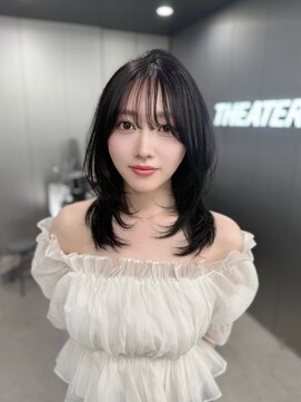 シーシンジュク 新宿南口(Sea shinjuku) セミロングのハッシュカット！