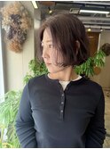 〔stylistカメナシ〕リップラインボブ