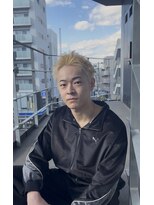 コードバイケンジ 戸塚(CODE by KENJE) 金髪スパイキーヘア