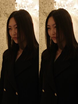 ラグゼ(Luxe) 髪質改善×地毛風カラー×セミロングヘア
