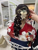 ヘアコレクション アンジュ(Hair collection Unge)&nbsp;成人式ヘア　セット、振袖着付、メイク