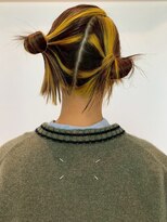 ペレ 原宿(PELE)&nbsp;イメチェン/ピンクベージュ/アンブレラカラー/前髪/原宿