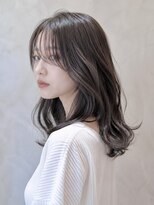 ジールサロン つくば本店 ミディアム ダークグレージュ 10代20代