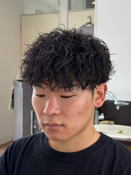 理髪 縁 ツイスパVマッシュ
