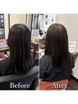 ヘアカラー専門店カラープラス石和店&nbsp;40代50代60代/BeforeAfter/白髪染め/おしゃれ染め