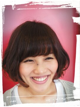 ヘアーデザイン アブー(hair design A BOO) ふんわりショートボブ