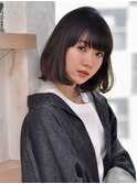 暗髪ナチュラルボブ【PREGO】