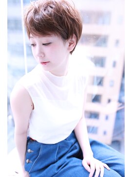 クラウドゼロ(Cloud zero) 耳かけベリーショートグレージュ【Cloud zero】