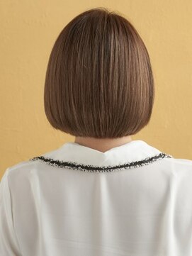 ミンクス 銀座店(MINX) 耳かけワンレンショートボブ