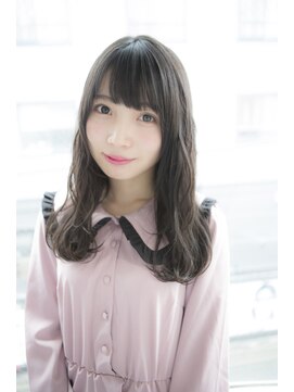 サロンドミルク 原宿(salon de MiLK) 【salon de MiLK 原宿】アッシュベージュ×ゆるウェーブ