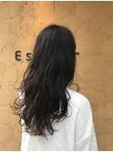 ナチュラルロングウエーブ