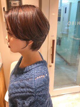 シー 柏(sii.) 【sii.柏】柔らかい質感のセンターパートショート