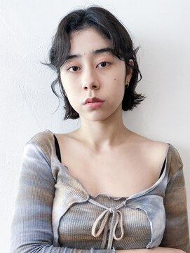 アイティー バイ アルバム 中野店(IT by ALBUM) 韓国風外ハネミニボブ_クールショートピンクベージュ_8005