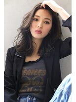 ブラン 広島本通(Blanc)&nbsp;【Blanc/広島】グレーベージュ＿ダークアッシュ＿セミディ